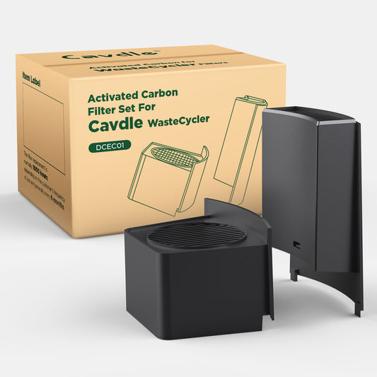 [Pre-sale]Replacement Carbon Filter Set For Cavdle WasteCycler DCEC01